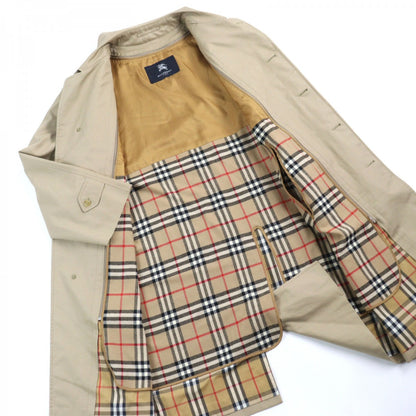 BURBERRY LONDON Stainless collar coat BBB55-970-42 Outer: 75% cotton, Outer: 25% polyester, Lining: polyester, Lining: cotton, Sleeve lining: polyester beige mens