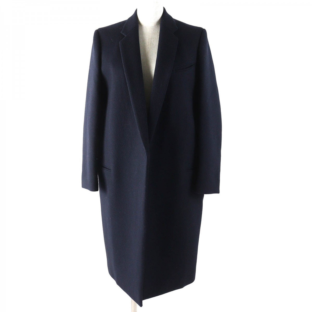 CELINE coat Outer: 100% wool, Lining: 100% silk Navy Women 38
