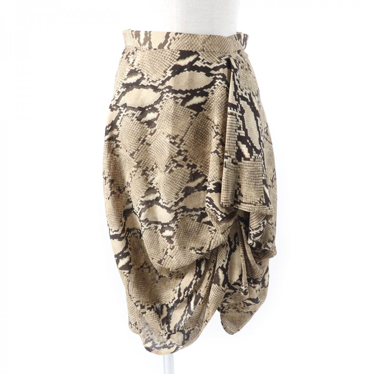 CELINE skirt 2J517879S Main: 100% silk Brown Women 34
