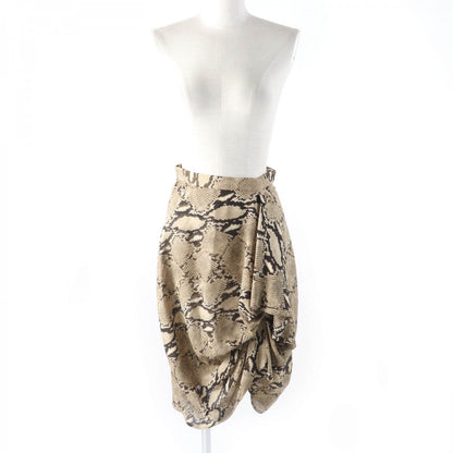 CELINE skirt 2J517879S Main: 100% silk Brown Women 34