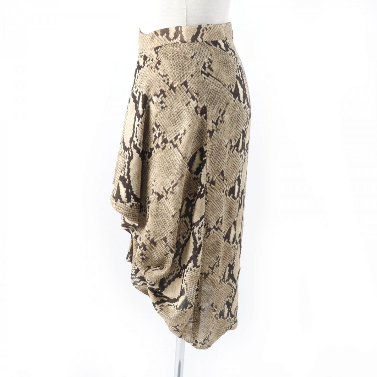 CELINE skirt 2J517879S Main: 100% silk Brown Women 34