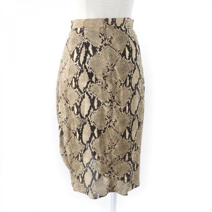 CELINE skirt 2J517879S Main: 100% silk Brown Women 34
