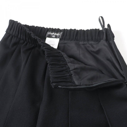 CHANEL Pleated skirt P46707V34279 Main: 100% wool, Lining: 100% silk black Women 34