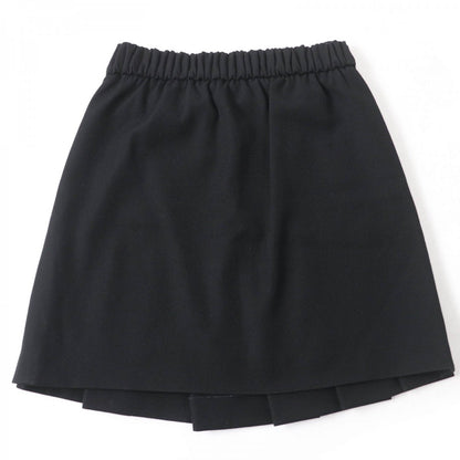 CHANEL Pleated skirt P46707V34279 Main: 100% wool, Lining: 100% silk black Women 34