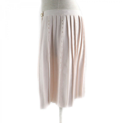 CHANEL Wrap skirt P43884 Main: 46% cotton, 36% rayon, 18% polyester Baby pink Women 38