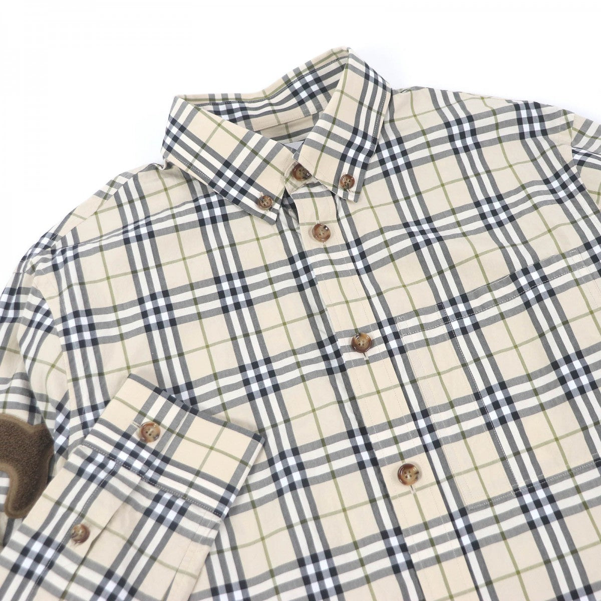 BURBERRY Long sleeve shirt 8042350 Main: 100% cotton beige mens XS