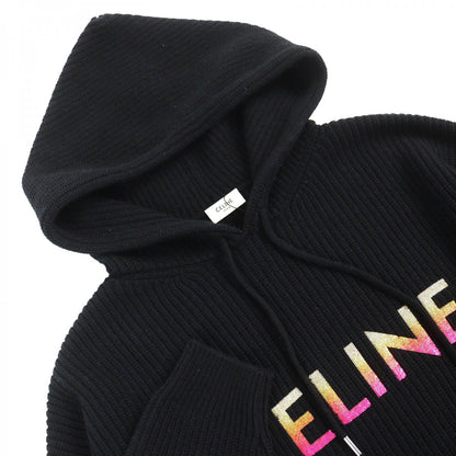 CELINE Hoodie 2A10X66Q Main: 100% wool black mens XS
