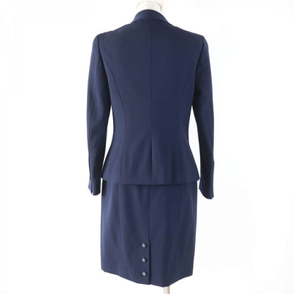 CHANEL setup 96P P06410V04616 Main: 100% wool, Lining: 100% silk Navy Women 38