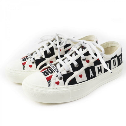 Christian Dior sneakers Main: Canvas, Part: Leather White black red WALK'N'DIOR Women 37