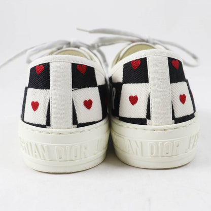 Christian Dior sneakers Main: Canvas, Part: Leather White black red WALK'N'DIOR Women 37