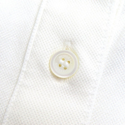 BURBERRY Short sleeve polo shirt 8049382 Main: 100% cotton, some parts: 97% cotton, some parts: 3% elastane white Women L