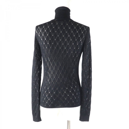 CHANEL knit P75380 Viscose black 38