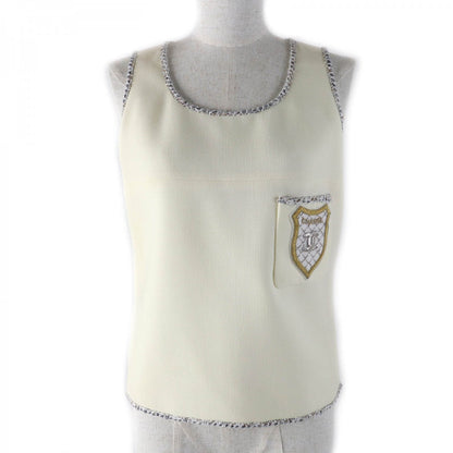 CHANEL Cut 05C P24999 Outer: 100% wool, Lining: 95% silk, Lining: 5% elastane off white Women 36