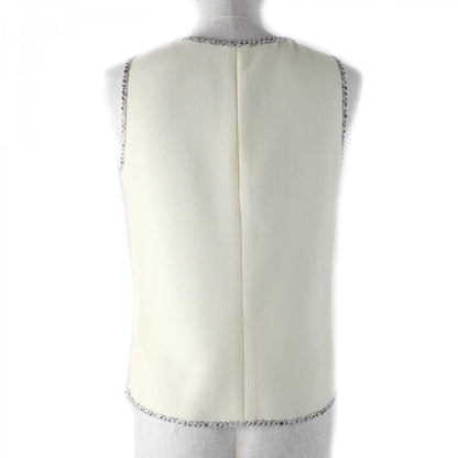 CHANEL Cut 05C P24999 Outer: 100% wool, Lining: 95% silk, Lining: 5% elastane off white Women 36