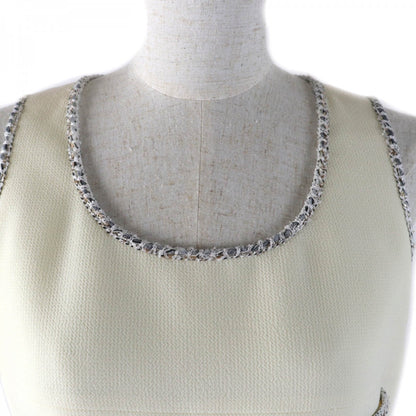 CHANEL Cut 05C P24999 Outer: 100% wool, Lining: 95% silk, Lining: 5% elastane off white Women 36