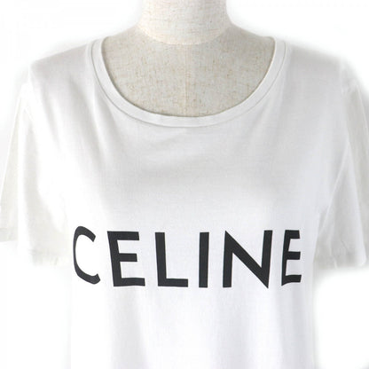 CELINE Short sleeve T-shirt 2X314916G Main: 100% cotton White black Women L