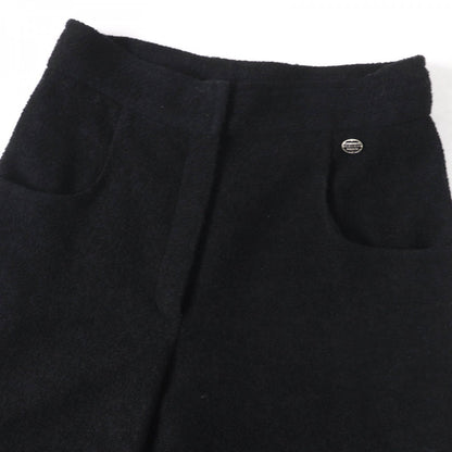 CHANEL Wide pants P54700V30847 Main: 94% wool, Main: 6% nylon, Lining: 100% silk black Women 38