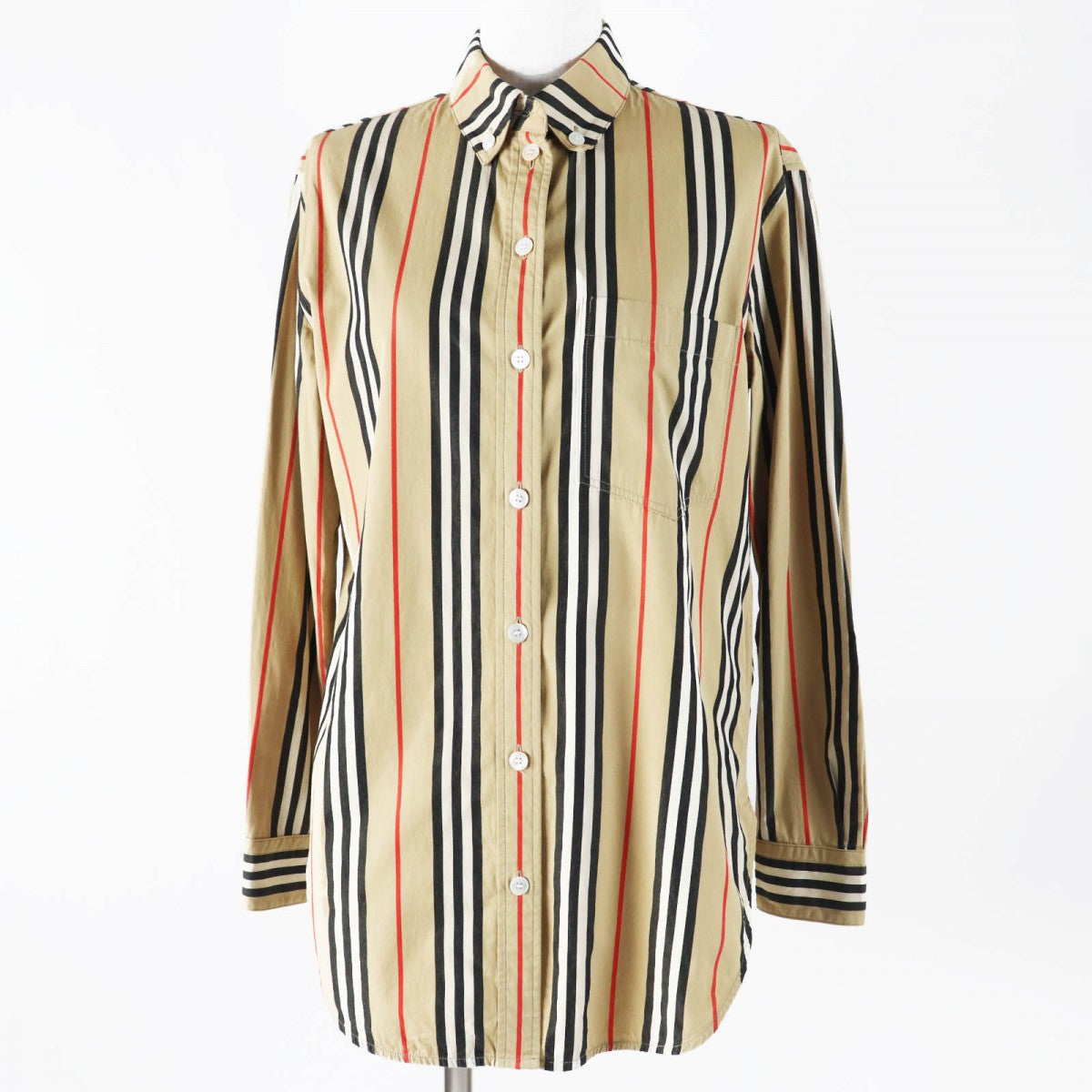 BURBERRY Long sleeve shirt 8011359 Main: 100% cotton beige Women 36