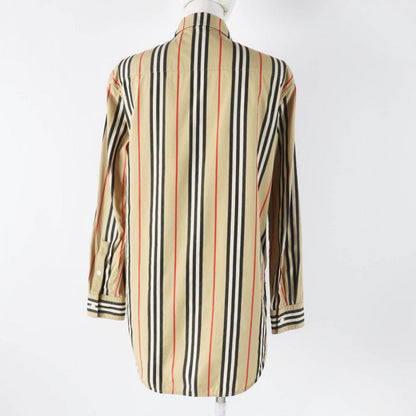 BURBERRY Long sleeve shirt 8011359 Main: 100% cotton beige Women 36