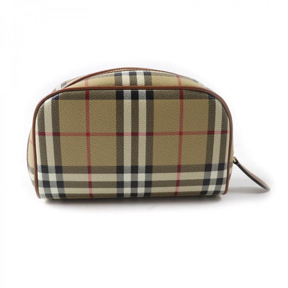 BURBERRY Accessory pouch 8067159 Part: Cowhide Main: Acrylic, cotton, polyurethane, polyester beige Burberry Prorsum Women