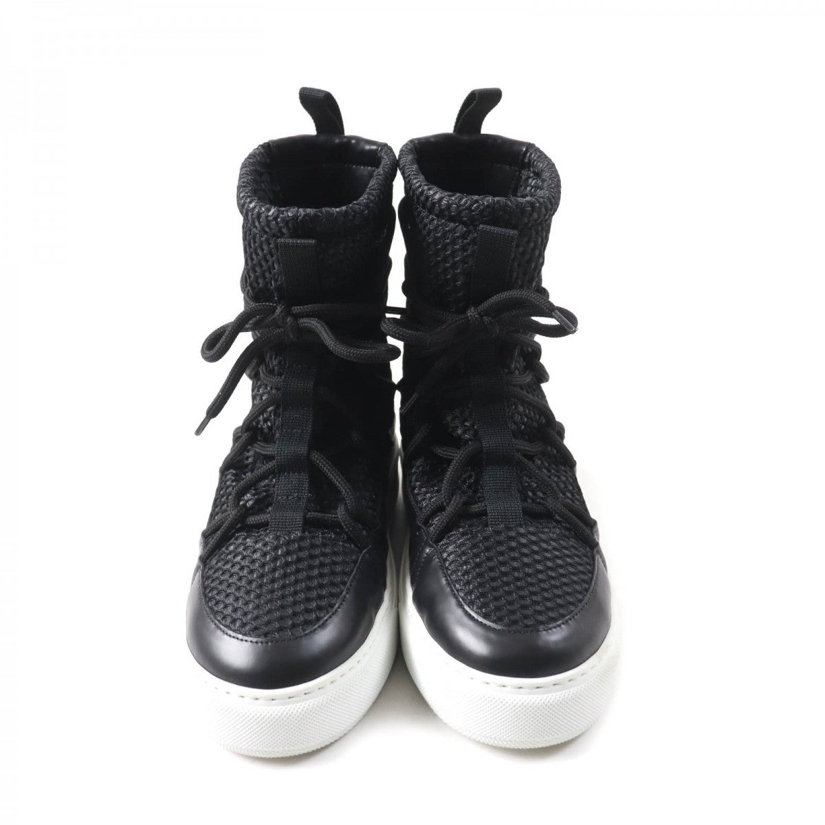 Christian Dior short boots Mesh, Leather black DIOR SOLAR Women 37