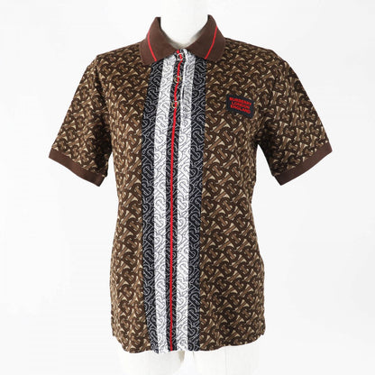 BURBERRY Short sleeve polo shirt 8018544 Main: 100% cotton, Part: 96% cotton, Part: 3% nylon, Part: 1% polyurethane, Part: 100% cotton Brown Women XXS