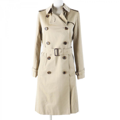 BURBERRY LONDON trench coat B1A88-330-51 Main: 100% cotton, Leather part: cowhide, Lining: cotton, Sleeve lining: cupra, Liner: 100% wool beige Women 38