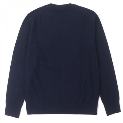 BURBERRY sweater 8018668 Main: 100% wool, part: 95% wool, part: 4% nylon, part: 1% elastane, part: 98% wool Navy Monogram Motif Sweater mens S