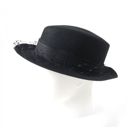 Christian Dior hat 04DPN960G893 Main: 100% rabbit, part: 100% nylon, part: 20% polypropylene, part: 21% polyester, part: 59% cotton black Women 57