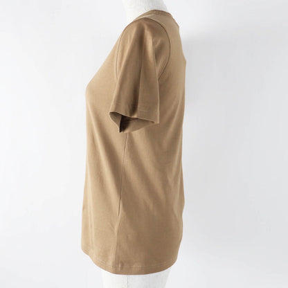 BURBERRY Short sleeve T-shirt 8065777 Main: 100% cotton, part: 98% cotton, part: 2% polyurethane Brown Women XXS