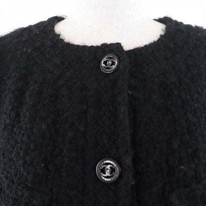 CHANEL coat P46625V28631 Main: 80% wool, Main: 13% acrylic, Main: 7% nylon, Lining: 100% silk black Women 34