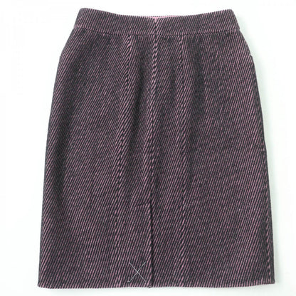 CHANEL skirt 22K P73608V65162 Main: 100% wool, Lining: 100% silk, Part: 100% silk Pink type Women 38