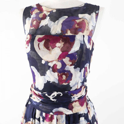 CHANEL one piece P37299 Main: 100% silk, Lining: 100% silk Multi Women 34