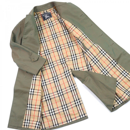 BURBERRY Stainless collar coat WR050-902-79 Outer: 100% cotton, Lining: cotton, Sleeve lining: polyester green mens