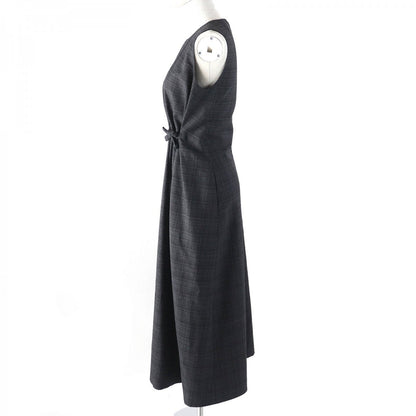 Christian Dior one piece 341R30A1518 Outer material: 100% wool, Outer material: 100% silk Dark gray type Women 38