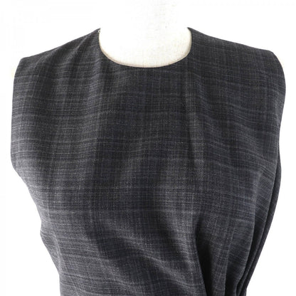 Christian Dior one piece 341R30A1518 Outer material: 100% wool, Outer material: 100% silk Dark gray type Women 38