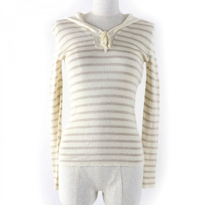 Christian Dior knit 214S27AM903 Main: 46% linen, 30% rayon, 12% cashmere, 8% polyester, 4% silk Beige type Women 38