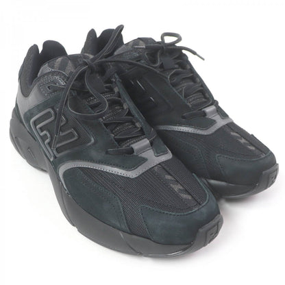 FENDI Low cut sneakers 7E1555 Main: Mesh, Main: Leather black FASTER TRAINERS mens 6