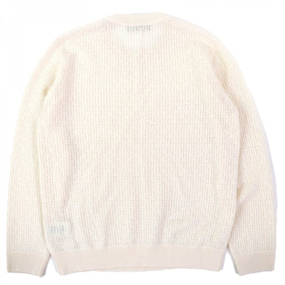 FENDI knit FZX091 AQL3 wool Ivory 54