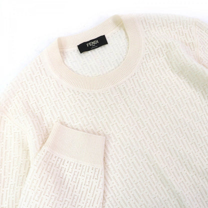 FENDI knit FZX091 AQL3 wool Ivory 54