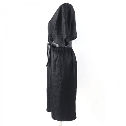 CELINE one piece 2R289598D Main: 100% silk, Main: 100% silk black Women 38