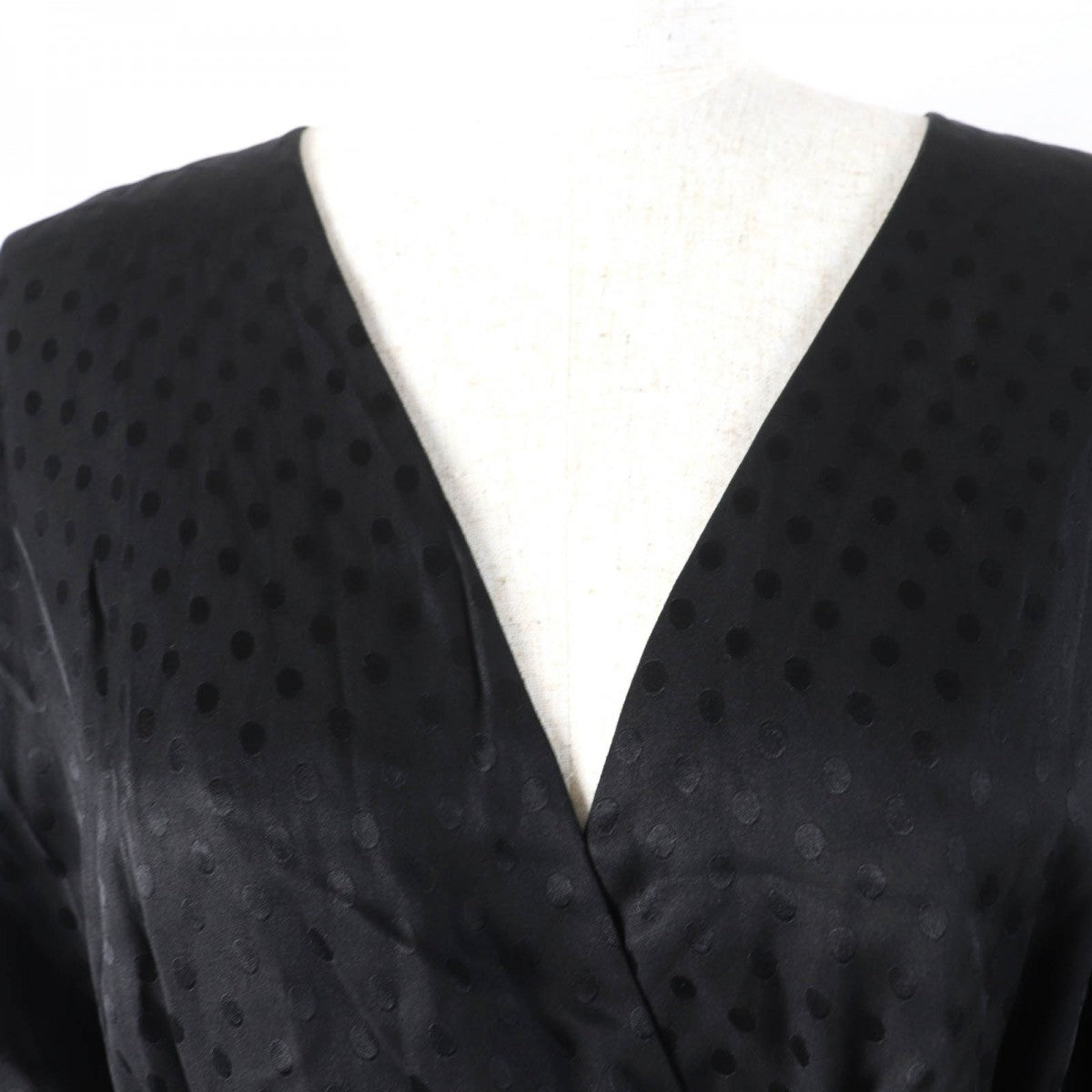 CELINE one piece 2R289598D Main: 100% silk, Main: 100% silk black Women 38
