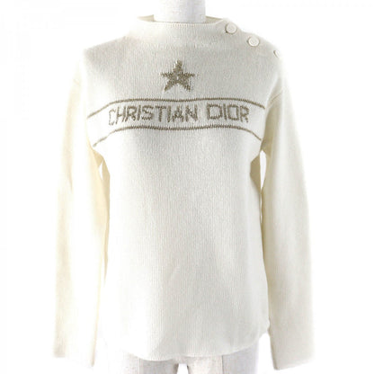 Christian Dior knit 414S94AM064 Main: 97% cashmere, Main: 2% rayon, Main: 1% polyester White gold Women 40
