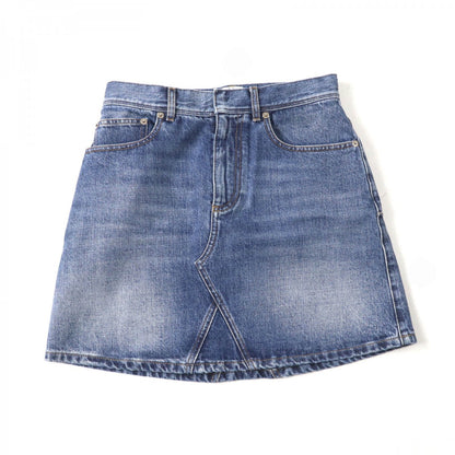 Christian Dior Mini skirt 422J21A3830 Main: 100% cotton Indigo Women 40