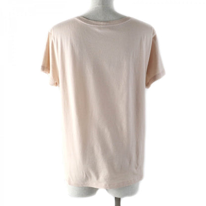 CELINE Short sleeve T-shirt 2X586114L Main: 100% cotton pink beige Women L