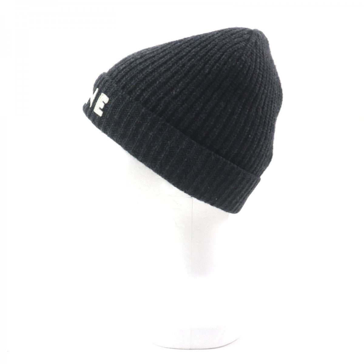 CELINE Knit cap 2A25R423P Main: 100% wool Dark gray mens