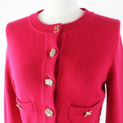 CHANEL cardigan P73483 Main: 100% cashmere shocking pink Women 34