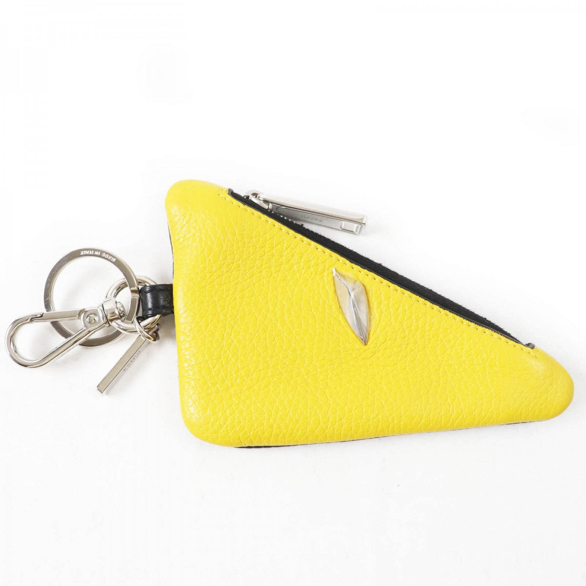 FENDI Coin case Main: Leather yellow Bugseye Women
