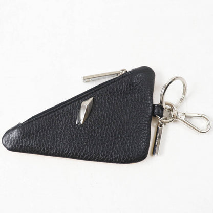 FENDI Coin case Main: Leather yellow Bugseye Women