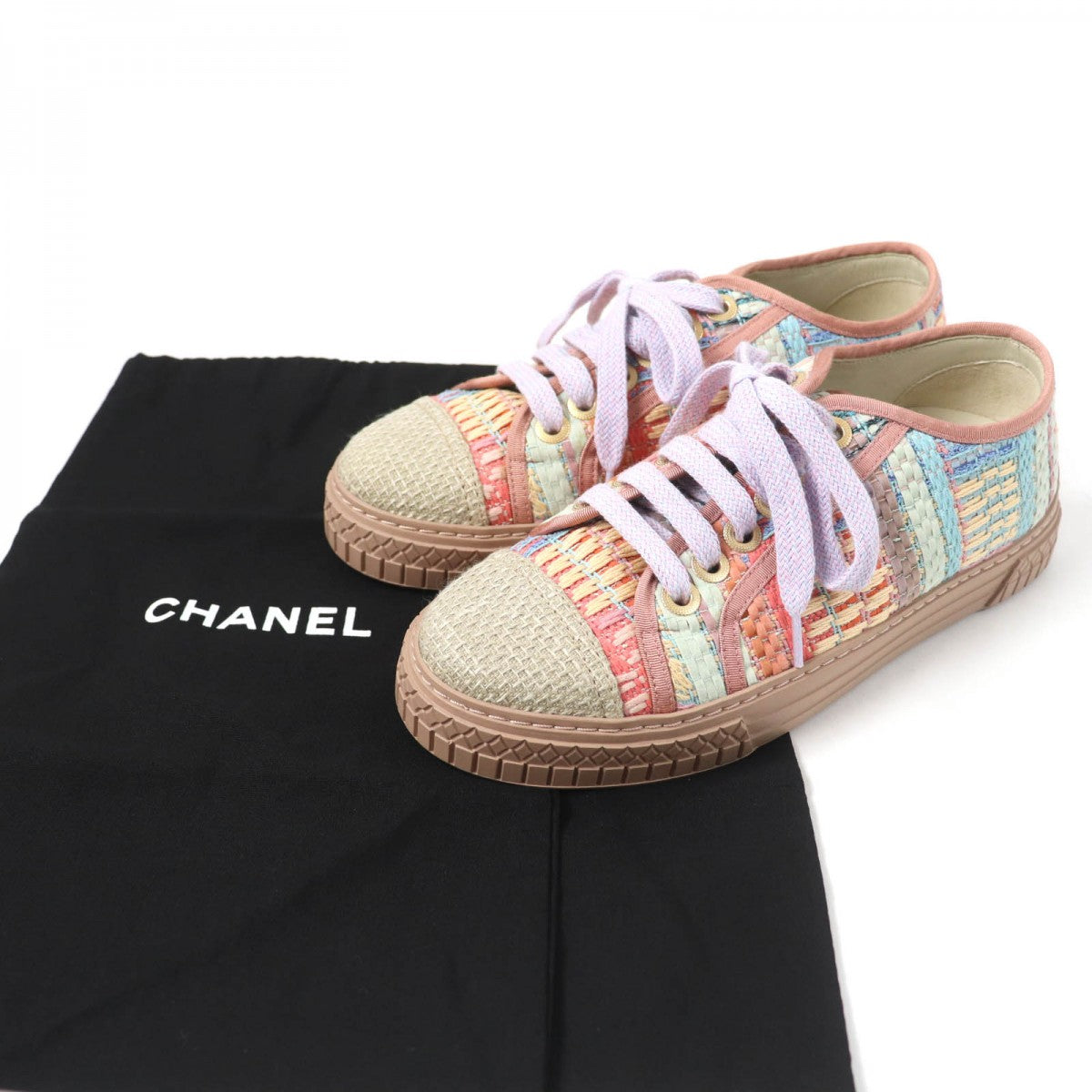 CHANEL Low cut sneakers G32383 Main: , multicolor Women 34